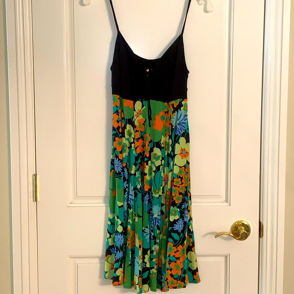 RicRac Vintage Spaghetti Strap Midi Dress Size Small
